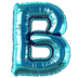 Metallic Alphabet Balloon Letter B Design - DTF Ready To Press - DTF Dallas 
