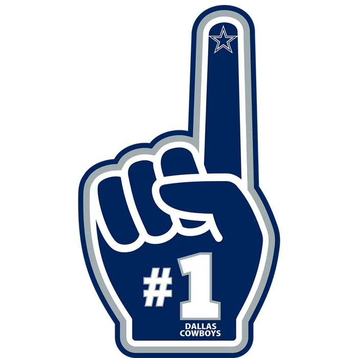 Dallas Football #1 Hand Design pressed on a garment