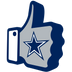 Dallas Football Thumbs Up Design - DTF Ready To Press (Copy) - DTF Dallas 