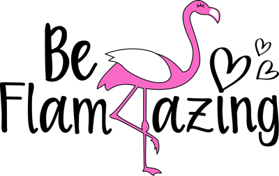 Funny Flamingo Design - DTF Ready To Press - DTF Dallas 