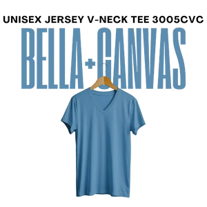 Bella + Canvas Unisex Jersey V-Neck Tee 3005CVC - 2XL
