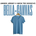 Bella + Canvas Unisex Jersey V-Neck Tee 3005CVC - S - DTF Dallas 