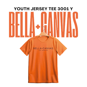Bella + Canvas 3001Y | Youth Jersey Tee 3001 Y - L