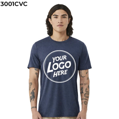 Custom | Bella + Canvas 3001CVC Jersey Tee - DTF Dallas 