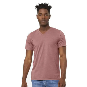 Bella Canvas 3005CVC Jersey V-Neck Unisex Tee - DTF Dallas 