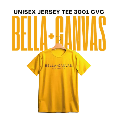Bella + Canvas 3001CVC | Unisex Jersey Tee 3001 CVC - S - DTF Dallas 