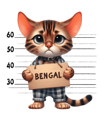 Bengal Cat Mom Design - DTF Ready To Press - DTF Dallas 
