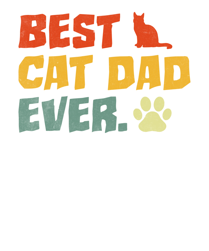 Best Cat Dad Ever Design  V3 pressed on a garment