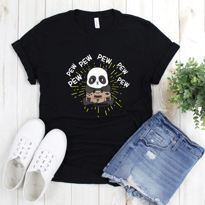 Player Panda Shirt (Unisex) - DTF Dallas 