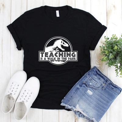 Teaching is a Walk in the Park Shirt (Toddler) - DTF Dallas 