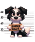 Border Collie Dog Mom Design - DTF Ready To Press