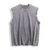 Acid Wash Distressed Sleeveless Top - Oversized Vintage Muscle Tee - DTF Dallas 