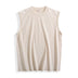 Acid Wash Distressed Sleeveless Top - Oversized Vintage Muscle Tee - DTF Dallas 