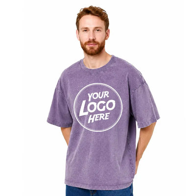 CUSTOM | Acid Wash Heavyweight Oversized Vintage Unisex T-Shirt - DTF Dallas 