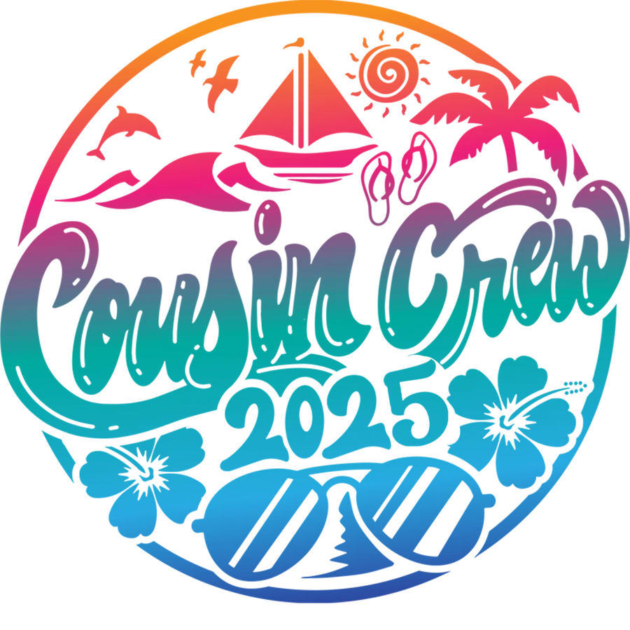 2025 Matching Cousin Crew Design Ready to Press | DTF Dallas