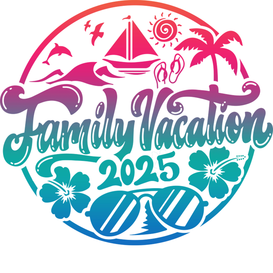 2025 Matching Family Vacation Design | DTF Dallas
