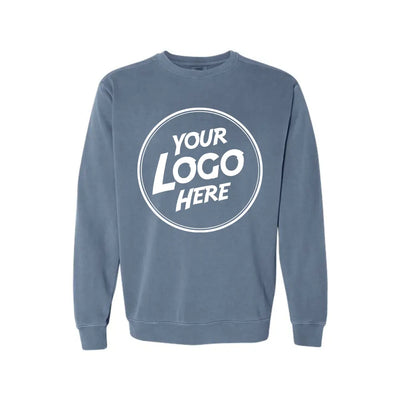 Custom | Comfort Colors 1566 Garment-Dyed Crewneck Unisex Sweatshirt - DTF Dallas 