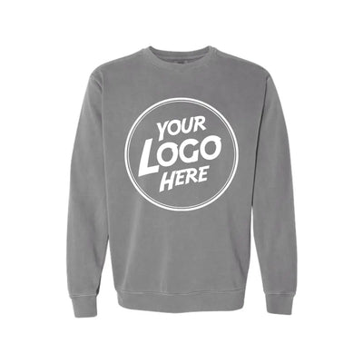 Custom | Comfort Colors 1566 Garment-Dyed Crewneck Unisex Sweatshirt - DTF Dallas 