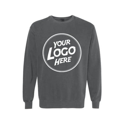 Custom | Comfort Colors 1566 Garment-Dyed Crewneck Unisex Sweatshirt - DTF Dallas 