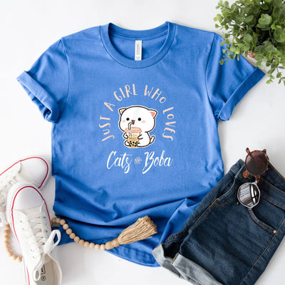 Cats And Boba Lover Shirt (Unisex) - DTF Dallas 