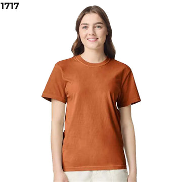 Custom Comfort Colors 1717 garment-dyed t-shirt with company logo