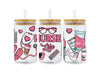 UV DTF 16 Oz Libbey Glass Cup Wrap -  Nurse Life