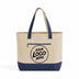 Custom | Canvas Tote Bags with Zipper & Front Pocket for Custom Printing - TG213 - DTF Dallas 