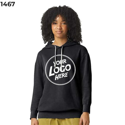 Custom | Comfort Colors 1467 Garment-Dyed Lightweight Fleece Hooded Unisex Sweatshirt - DTF Dallas 