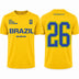 FIFA World Cup 2026 Brazil Shirt - Official "We Are 26" T-shirt - DTF Dallas 
