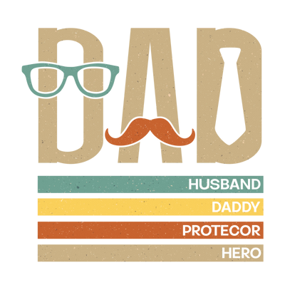 Dad Life Design DTF-Ready to Press | DTF Dallas - DTF Dallas 