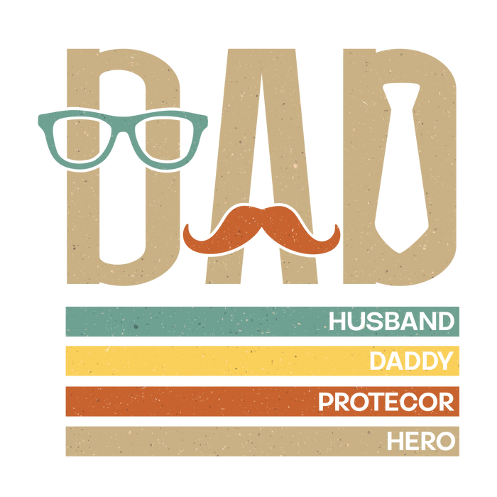Dad Life Design pressed on a garment