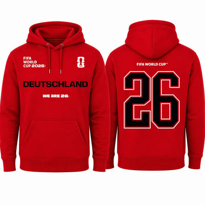 FIFA World Cup 2026 Germany Hoodie - Official "We Are 26" Pullover - DTF Dallas 