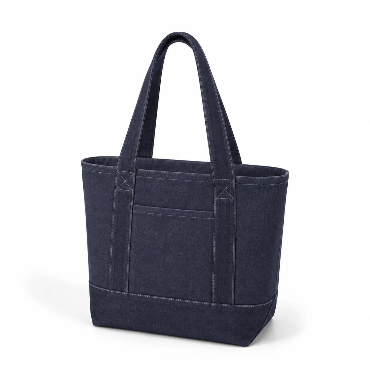 Custom | Iconic Denim Tote Bags with Front Pocket - DE238 - DTF Dallas 