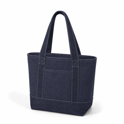 Custom | Iconic Denim Tote Bags with Front Pocket - DE238 - DTF Dallas 