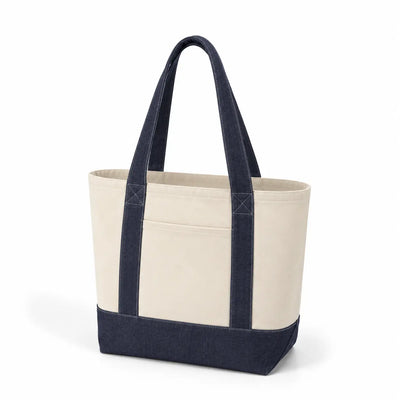 Custom | Iconic Denim Tote Bags with Front Pocket - DE238 - DTF Dallas 