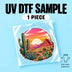 Free DTF Transfers and UV DTF Stickers Samples Pack - DTF Dallas 