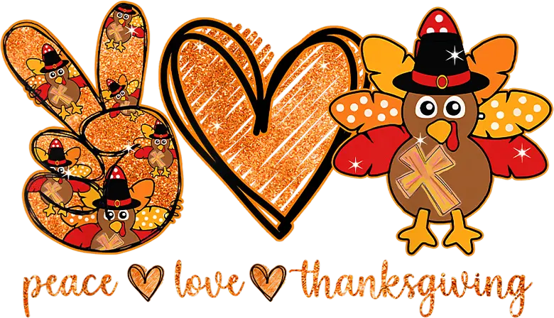 Thanksgiving Design - DTF Ready To Press