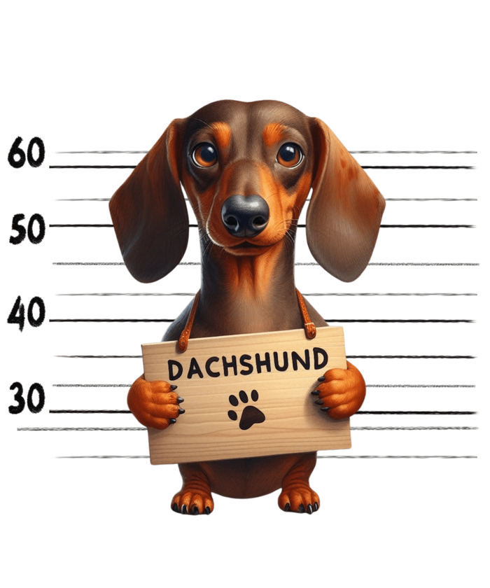 Dachshund Dog Design pressed on a garment