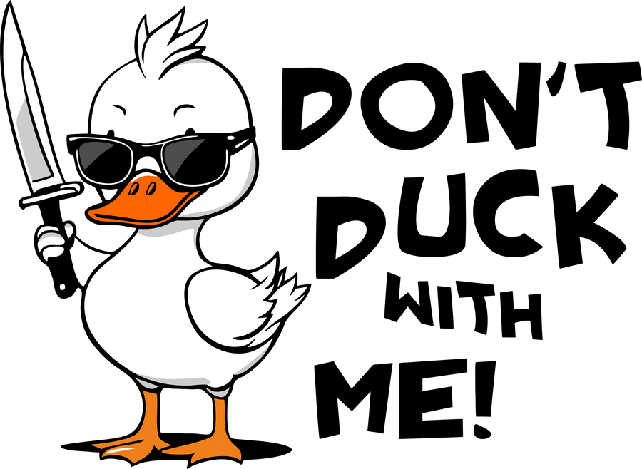 Bold Duck Design DTF Ready to Press V1 | DTF Dallas