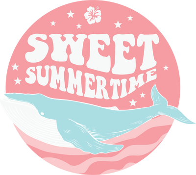 Sweet Summertime DTF Design - Ready to Press | DTF Dallas - DTF Dallas 