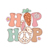 Hip Hop Easter Peace Design - DTF Ready To Press