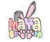 Easter Mama Bunny Design - DTF Ready To Press