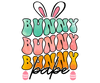 Bunny Babe Easter Design - DTF Ready To Press