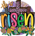 He Is Risen Easter Leopard Design - DTF Ready To Press
