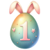 Easter Bunny Number 1 Design - DTF Ready To Press - DTF Dallas 