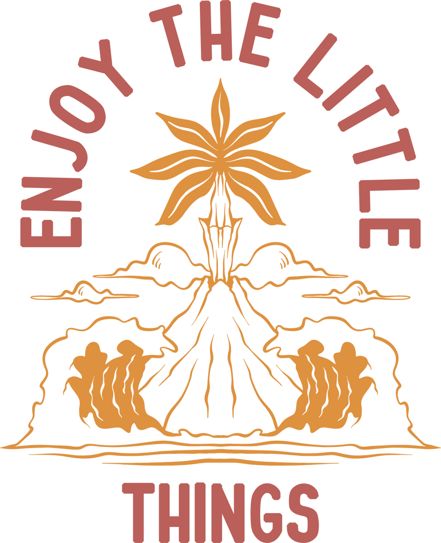 Enjoy The Little Things Design - DTF Ready To Press