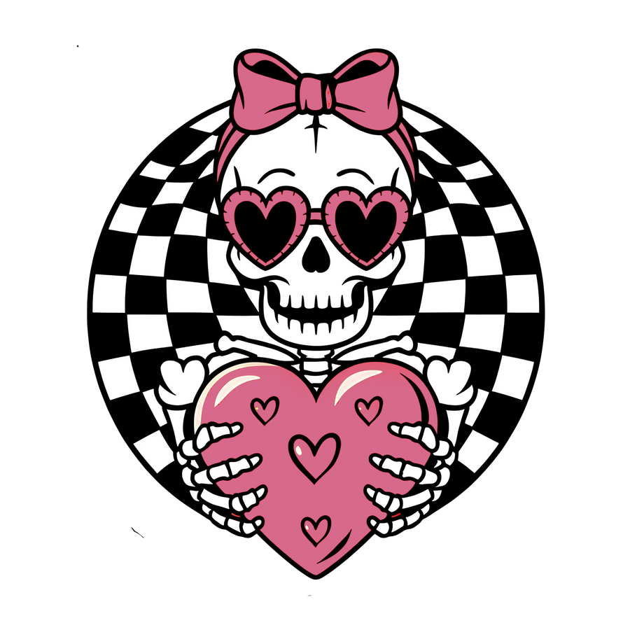 Valentine's Day Skeleton | DTF Dallas