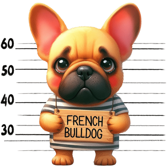 French Bulldog Design pressed on a garment