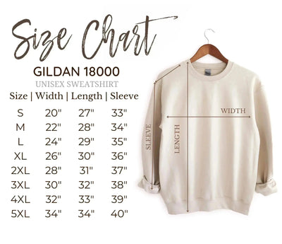 Gildan 18000 Sweatshirt - S - DTF Dallas 