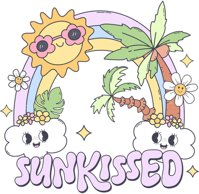 Sunkissed DTF Design - Ready to Press V1 | DTF Dallas - DTF Dallas 